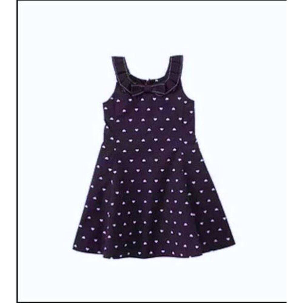 NEW Gymboree girls dress 2T 2 navy white dot bon voyage whale watching nautical